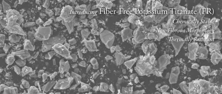 fiber-free potassium titanate